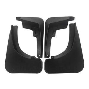 For Renault Kadjar 2016-2019 4Pcs / Set Car Auto Soft Plastic Splash Flaps Fender Guard