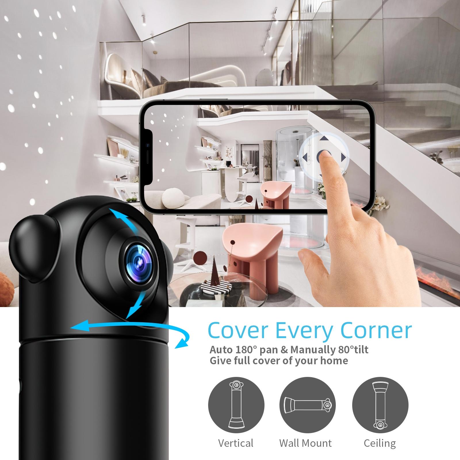 Mini Infrared Camera With Remote For Home Security