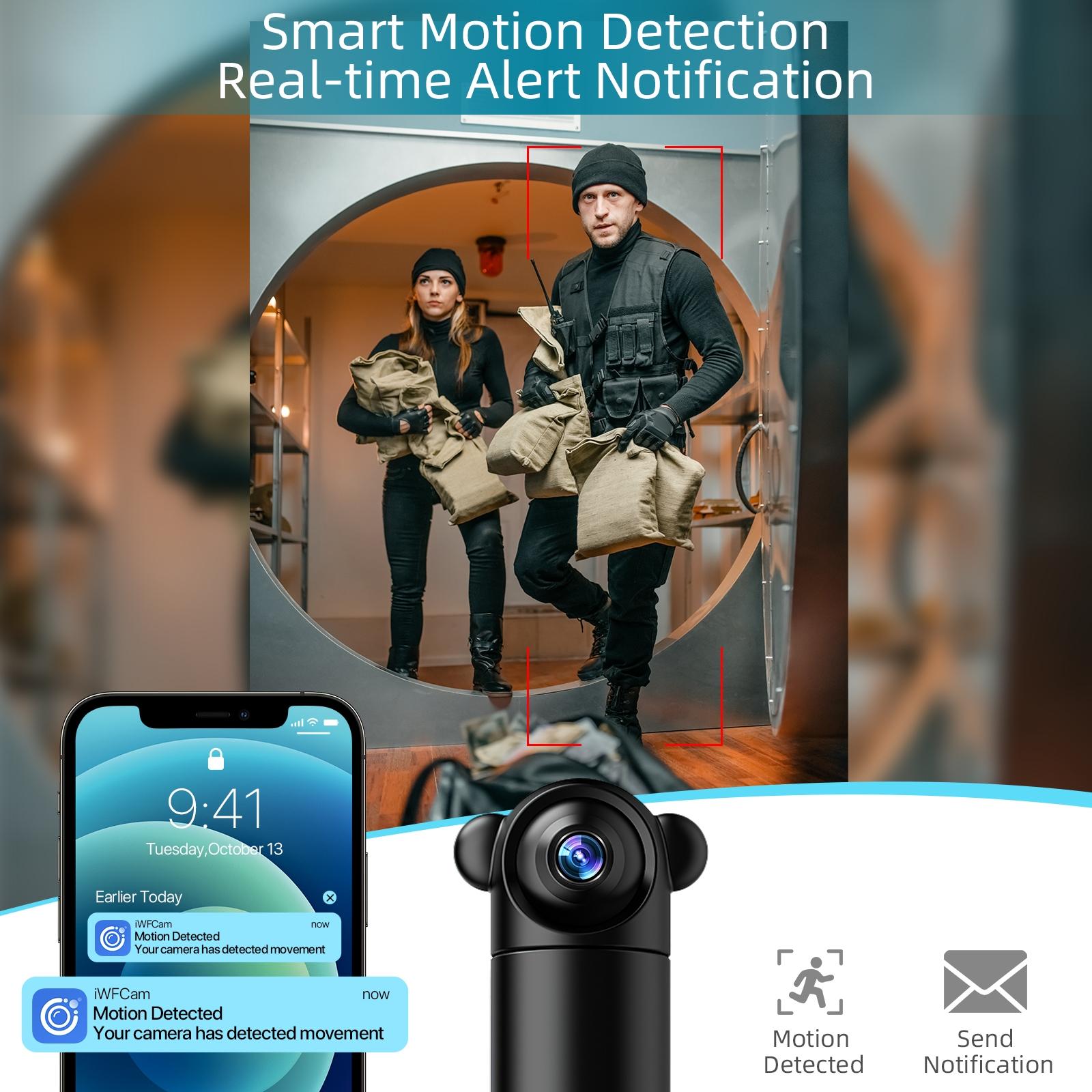 Mini Infrared Camera With Remote For Home Security