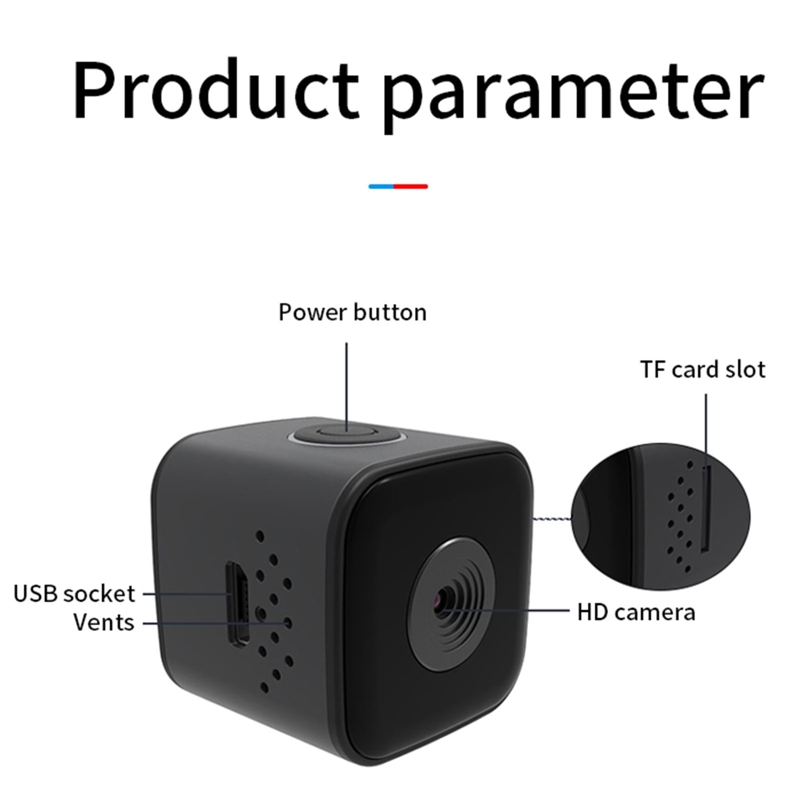Waterproof Mini Smart Camera With Night Vision - 1080P
