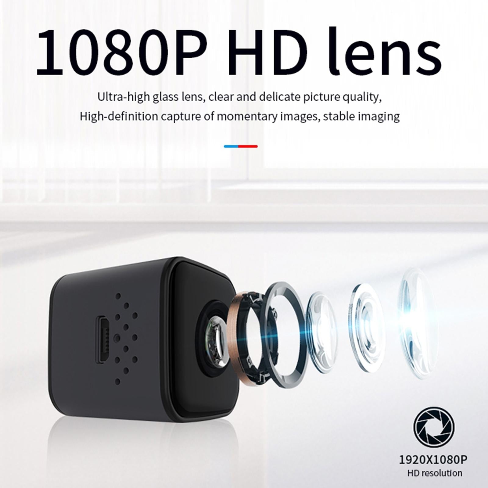 Waterproof Mini Smart Camera With Night Vision - 1080P
