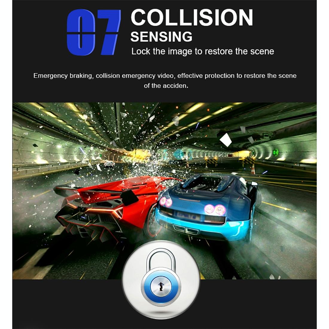 Full Hd 1080p Car Dvr with 170 Degree Wide Angle - 4 Inch Screen