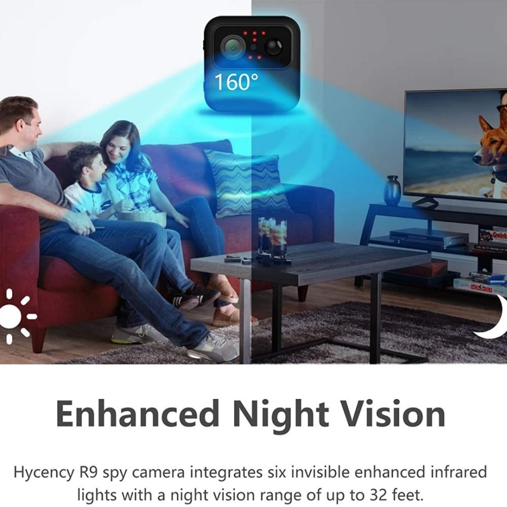 Portable Wifi Camera With Remote Monitoring And Night Vision