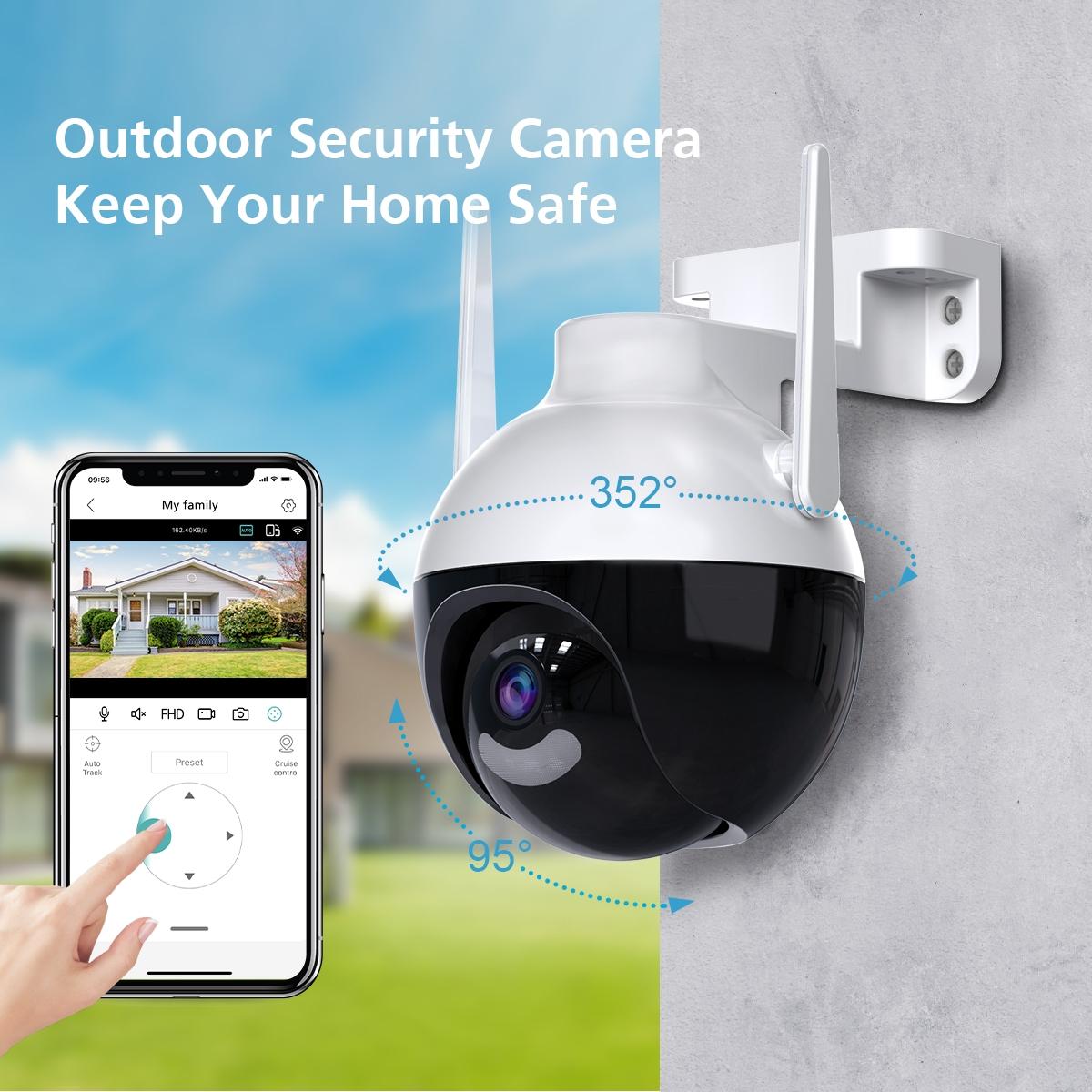 Wireless Hd Smart Camera - 4Mp Wifi Surveillance