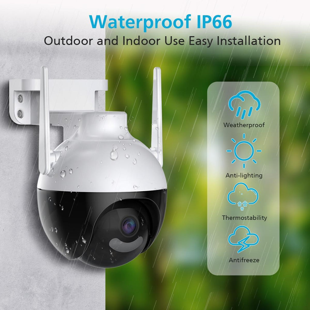 Wireless Hd Smart Camera - 4Mp Wifi Surveillance