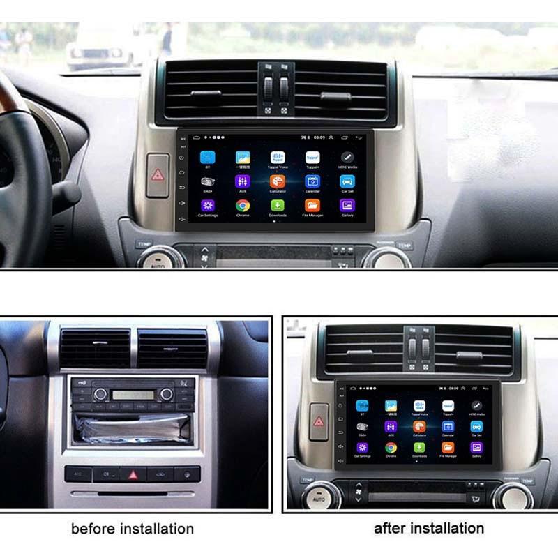 7 Inch Android Navigation Wifi Car Mp5 Player 1 + 32G Gps Bluetooth 2.5D Screen Standard + 12Lights Camera