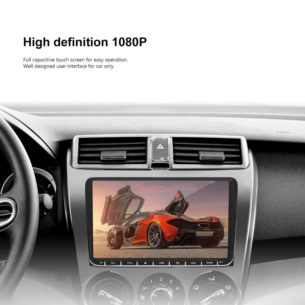 9 Inch Carplay Android10.0 Navigator For Volkswagen - 1 + 16G - Standard + 12Lights Camera
