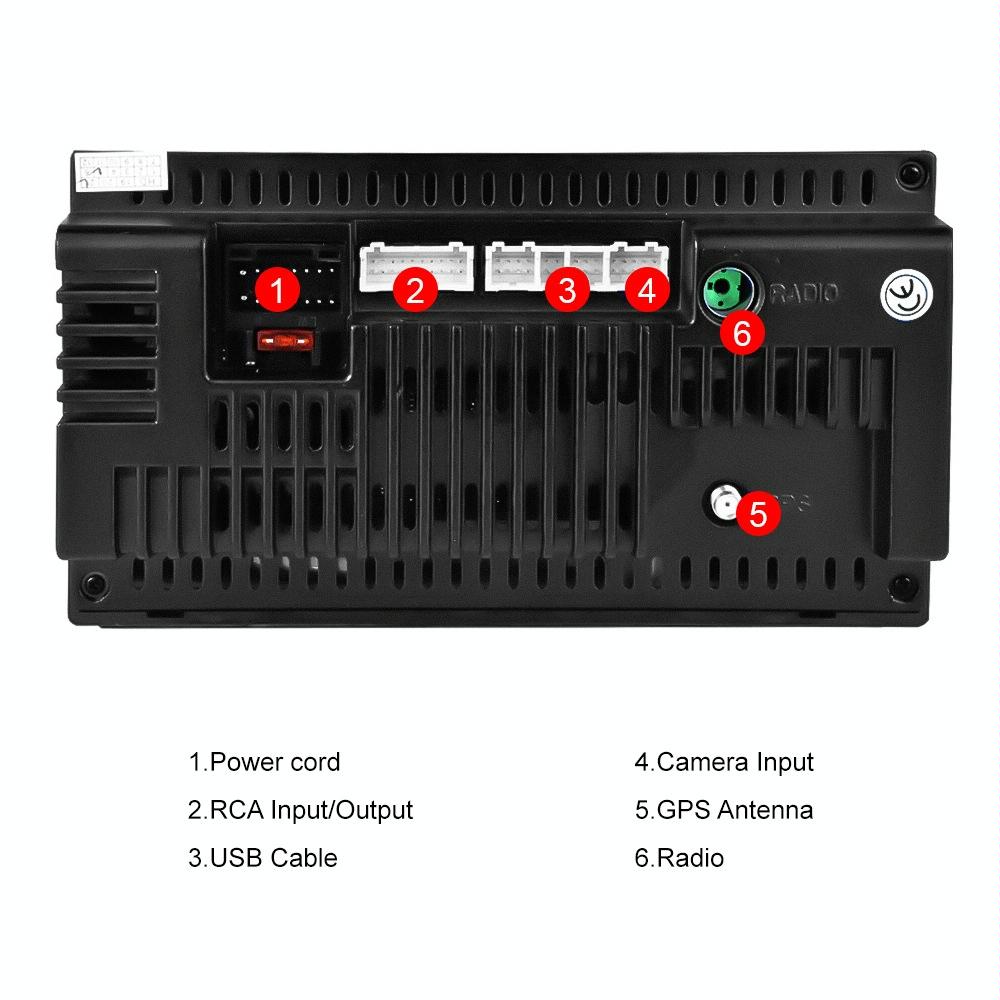 7 Inch Android Car Navigation Player + Ahd Camera - 2 + 32G