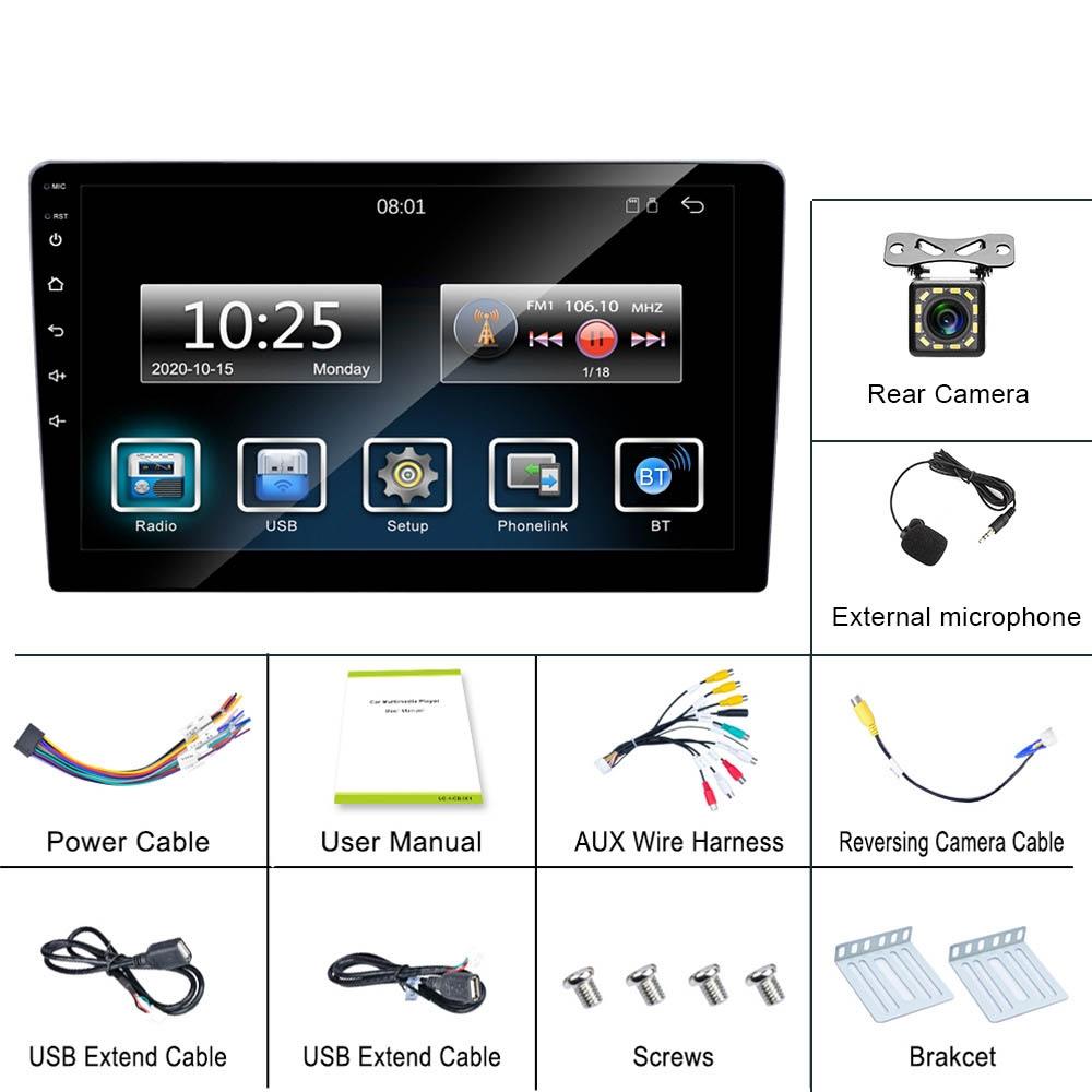 7 Inch Carplay Mp5 Player + 12 Light Camera - C7001