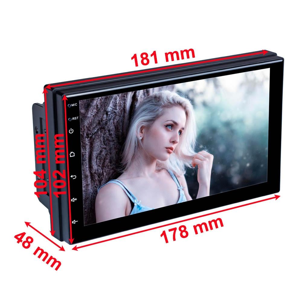 7 Inch Carplay Mp5 Player + 12 Light Camera - C7001