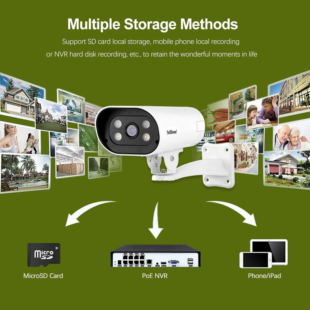 Waterproof Night Vision Bullet Camera - 4Mp Ip66