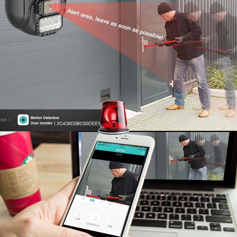 Smart Wifi Dome Camera With 3Mp Humanoid Recognition And Ai Alarm