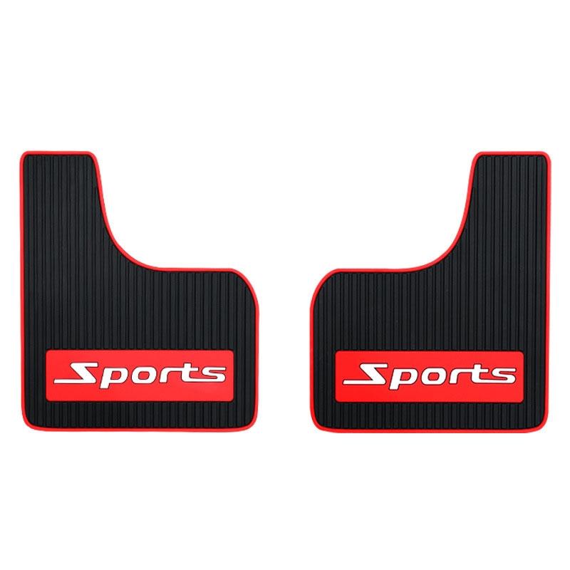 2Pcs Car Tire Mud Flap Modification Plastic Anti-Splash Mud Flap Fender Guard - Cat Eye - Large Blank