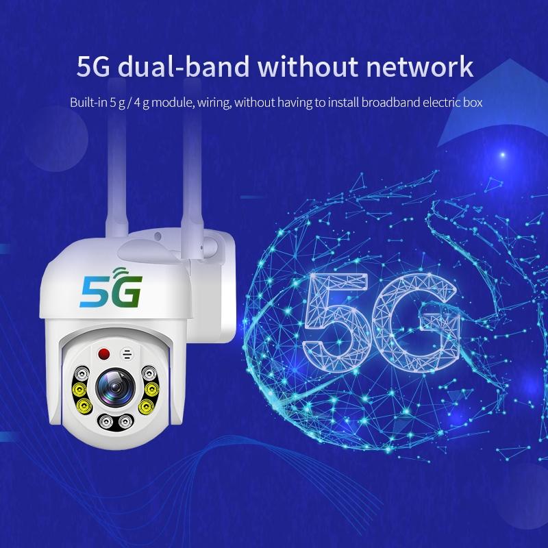 Waterproof 5G Dual Band Wifi Camera - 2Mp Hd