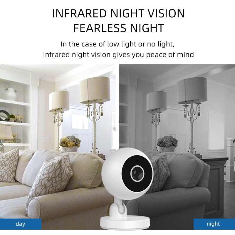 1080P Hd Wifi Smart Camera With Night Vision
