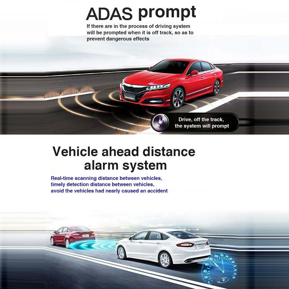 Full Hd Car Dvr with Night Vision and Adas