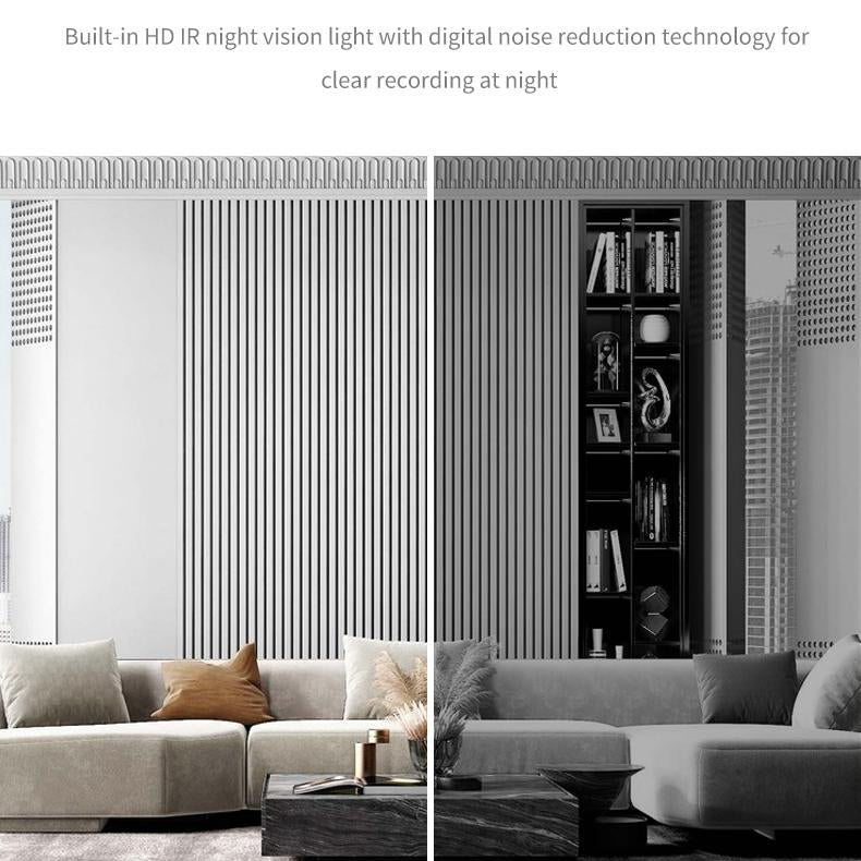 Mini Hd Wifi Camera With Infrared Night Vision & Motion Detection - 1080P