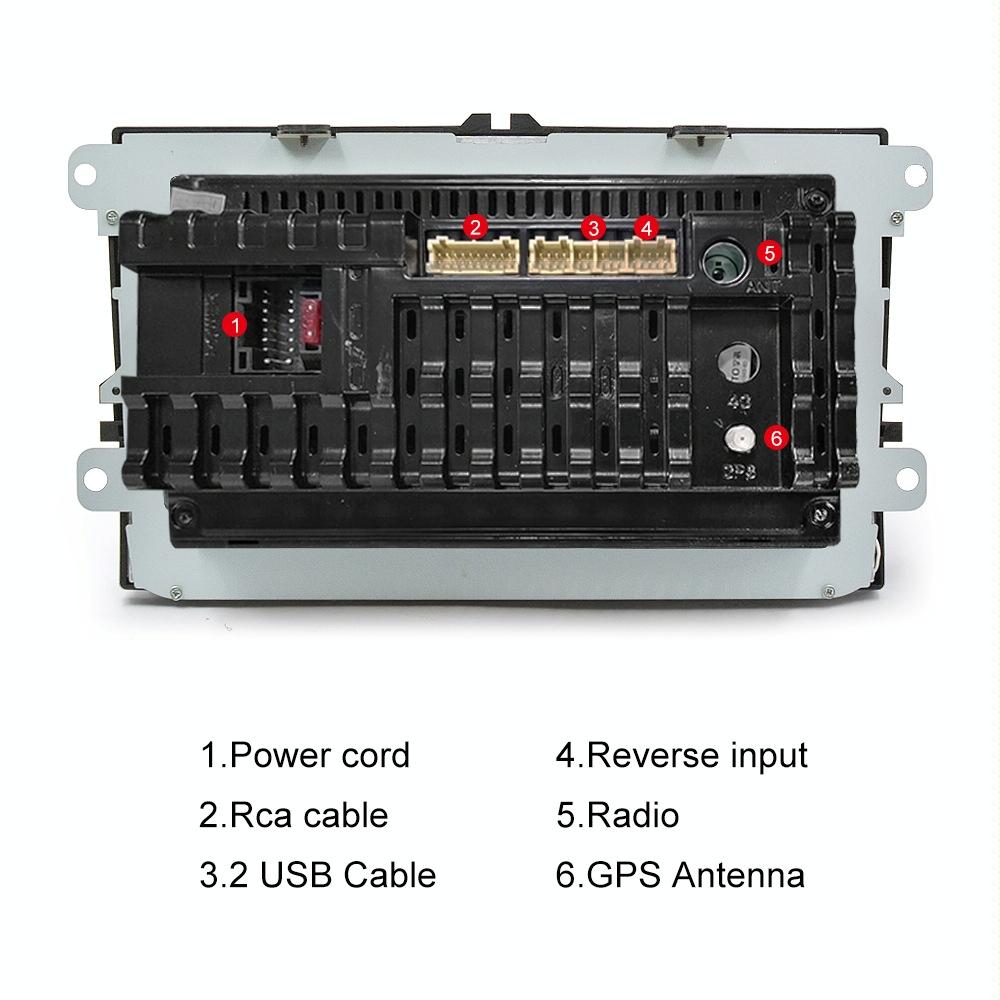 9 Inch Carplay Android10.0 Navigator Player + Ahd Camera - Volkswagen 1 + 16G