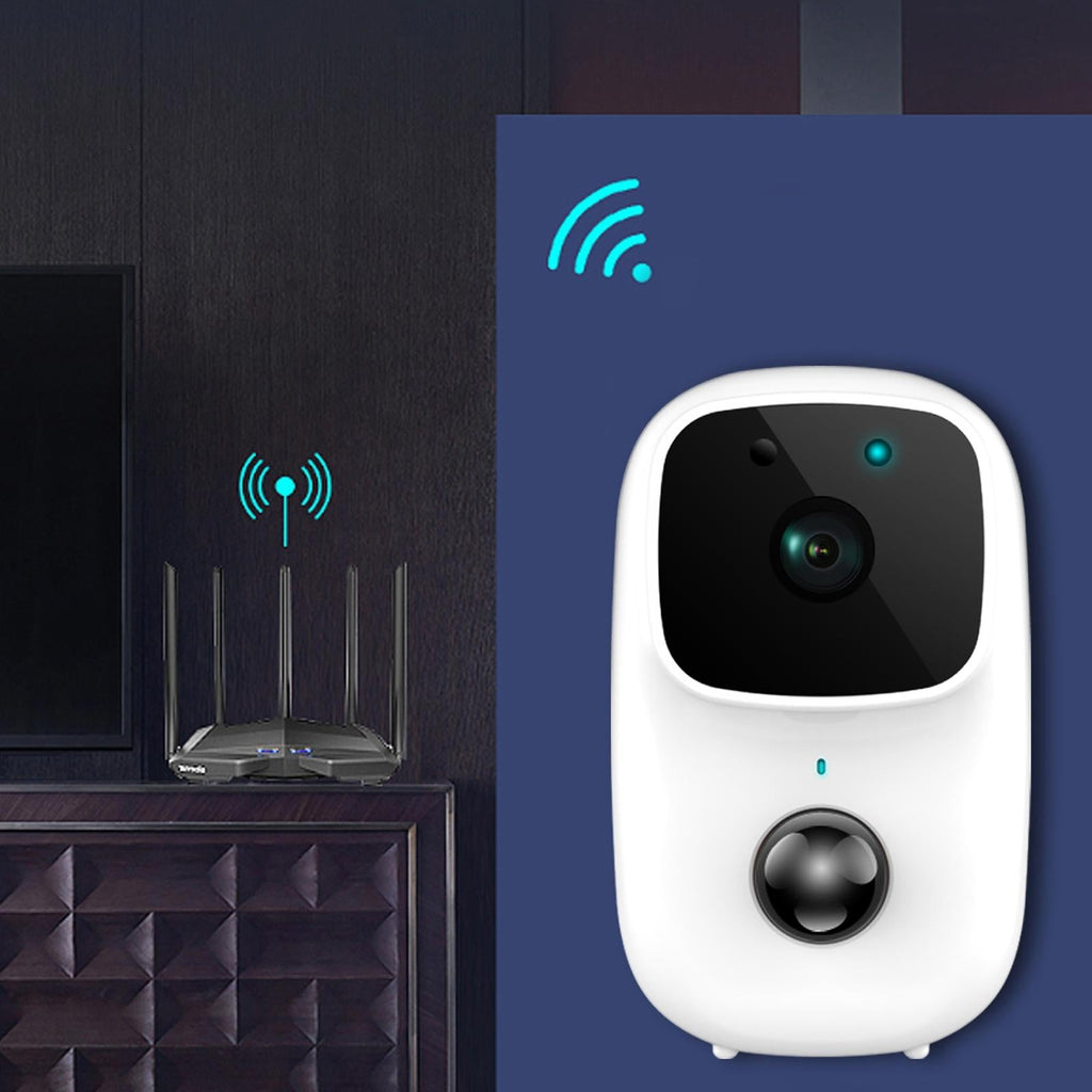 Low-Power Battery Surveillance Camera With Two-Way Intercom And Pir Motion Detection