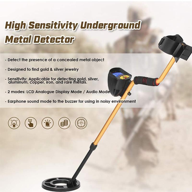 High Sensitivity Underground Metal Detector - Md3010ii