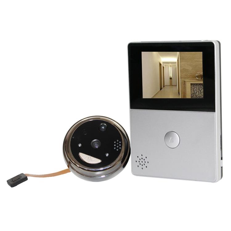Smart Wifi Video Doorbell With 2.8 Oled Screen 1.0Mp Camera And 32Gb Tf Card Support