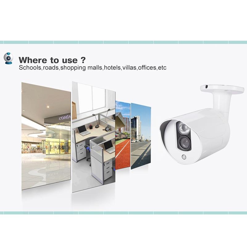 720P Hd Ahd Bullet Camera With Night Vision And Motion Detection - 20M Ir Distance