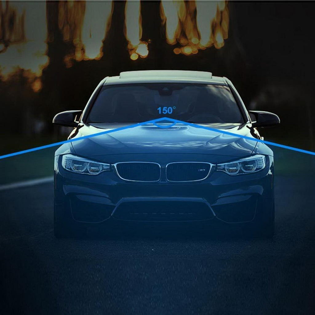 5 Dual Lens Car Dvr with 1080p Fhd Touch-screen