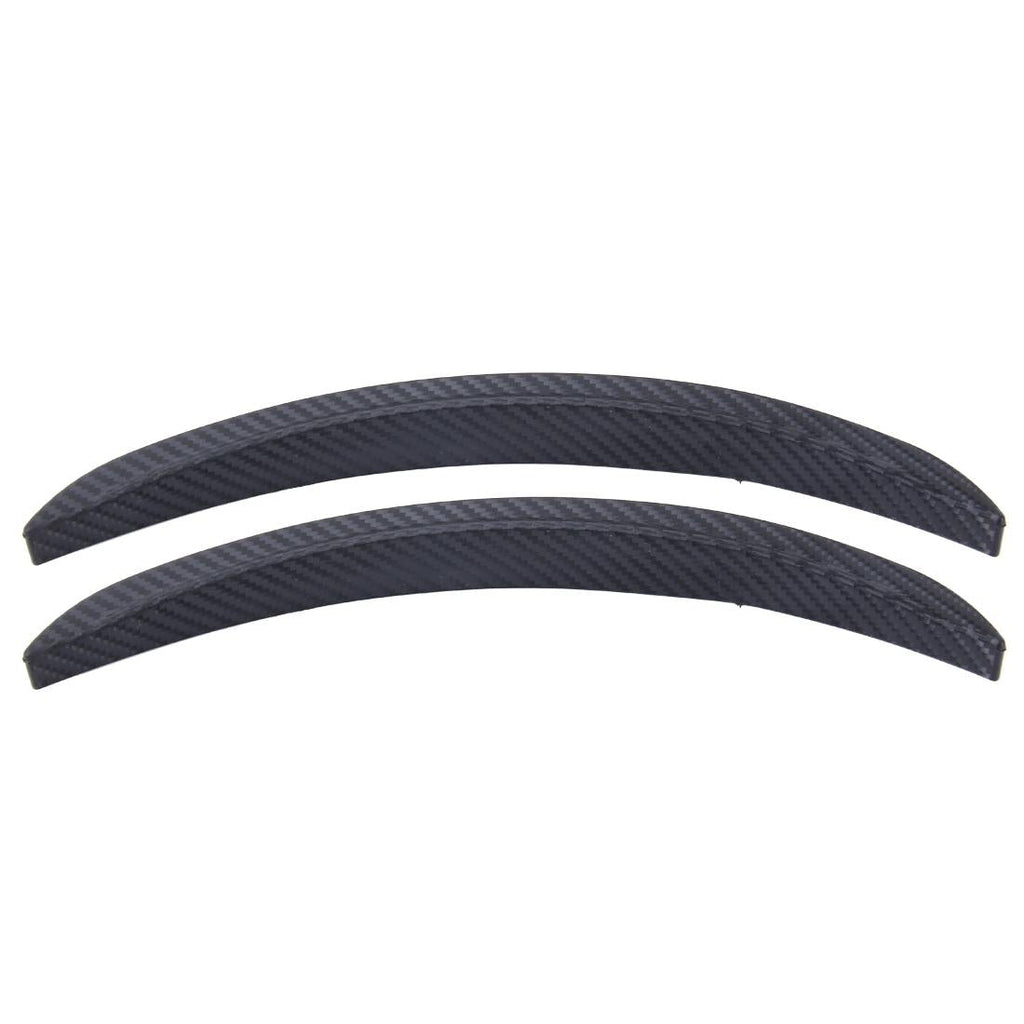 2 Pcs Car Auto Rubber Fender Guard Protection Strip Scratch Protector Sticker - Size 24 X 2Cm