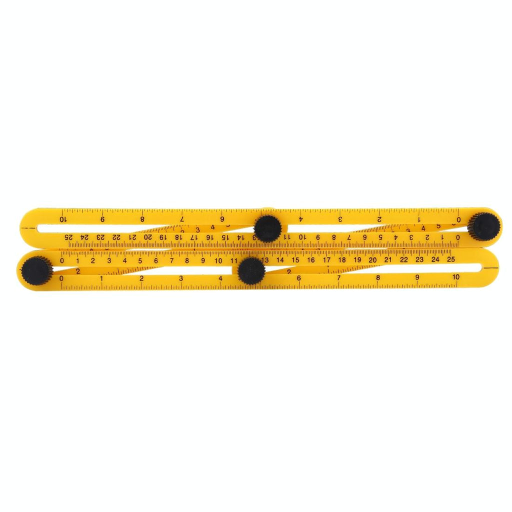 Handy Four-sided Angle Measuring Ruler for Diy Projects