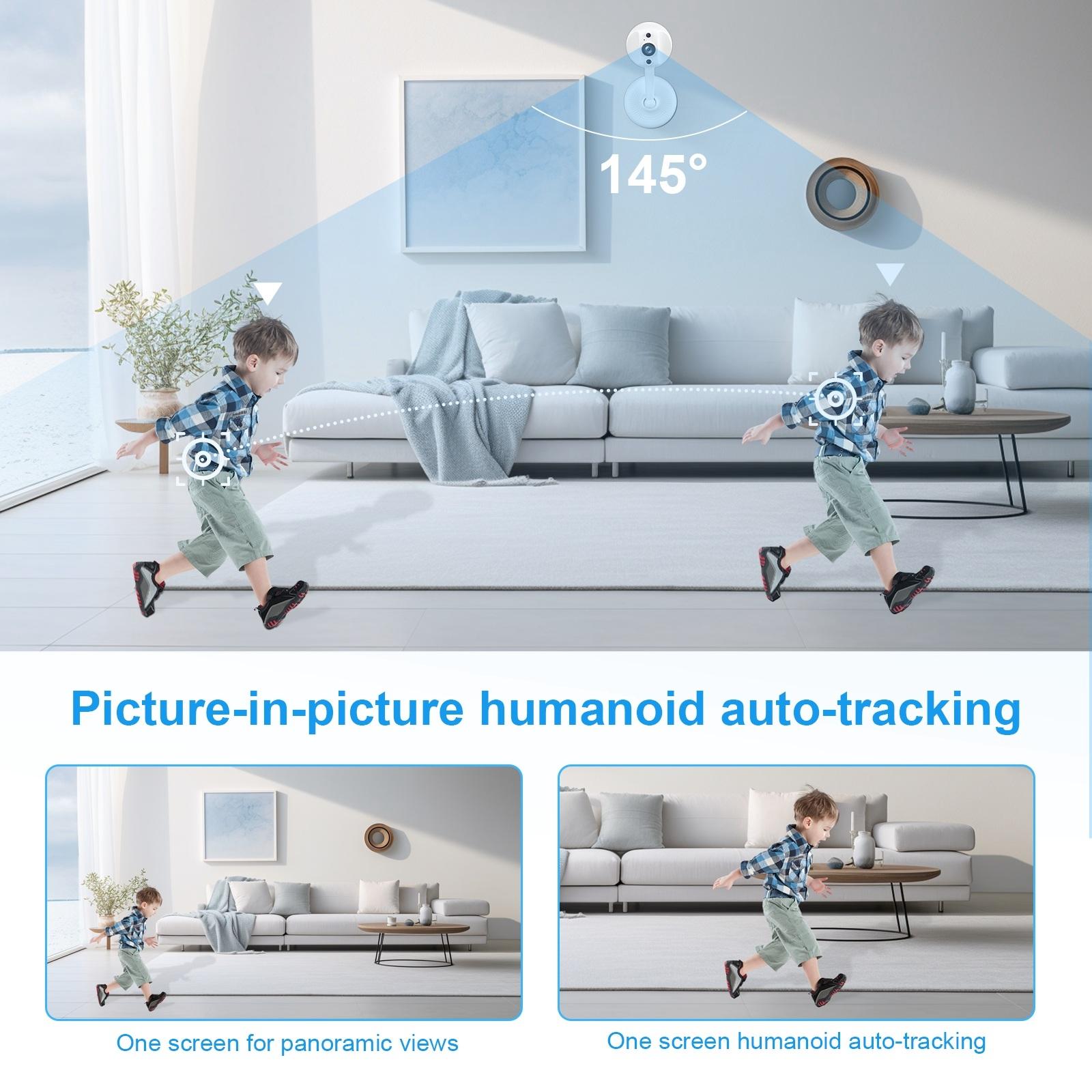 Hd Wifi Camera With Two-Way Voice Intercom For S20 Home Mobile Phone