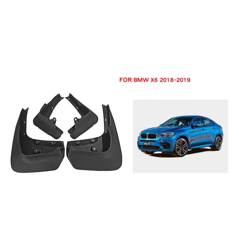 For Bmw X6 2018-2019 4Pcs / Set Car Auto Soft Plastic Splash Flaps Fender Guard