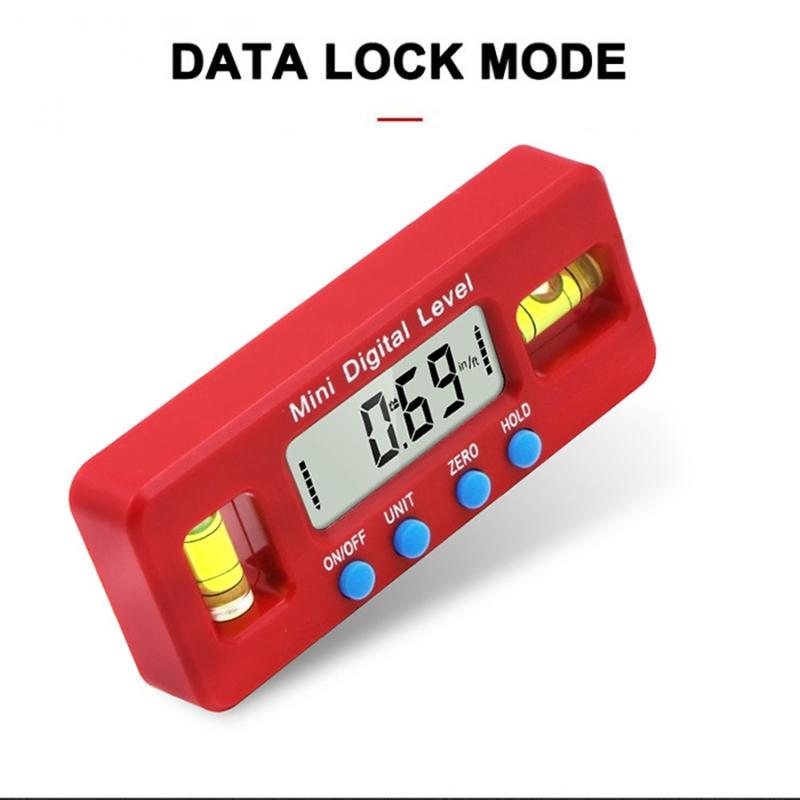 Mini Digital Magnetic Spirit Level - 100mm
