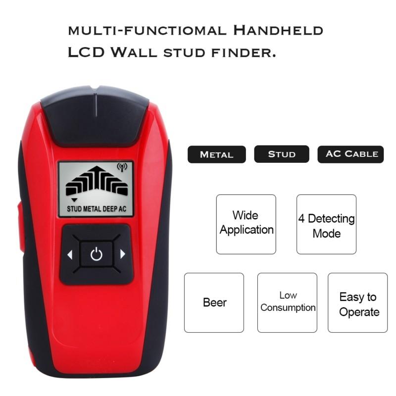 Multifunctional Metal Wall Detector with Cable Wire Reinforcement
