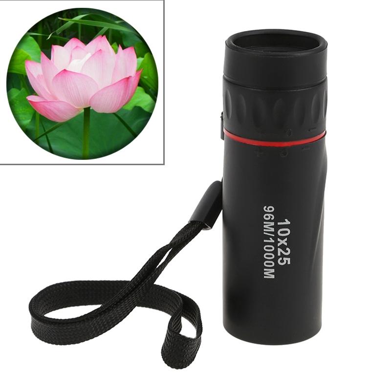 Portable High Definition Dual Focus Monocular Telescope - 10X25 - Professional
