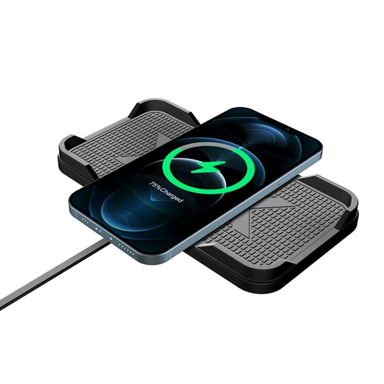 Wireless Car Charger with Anti-slip Design - C12
