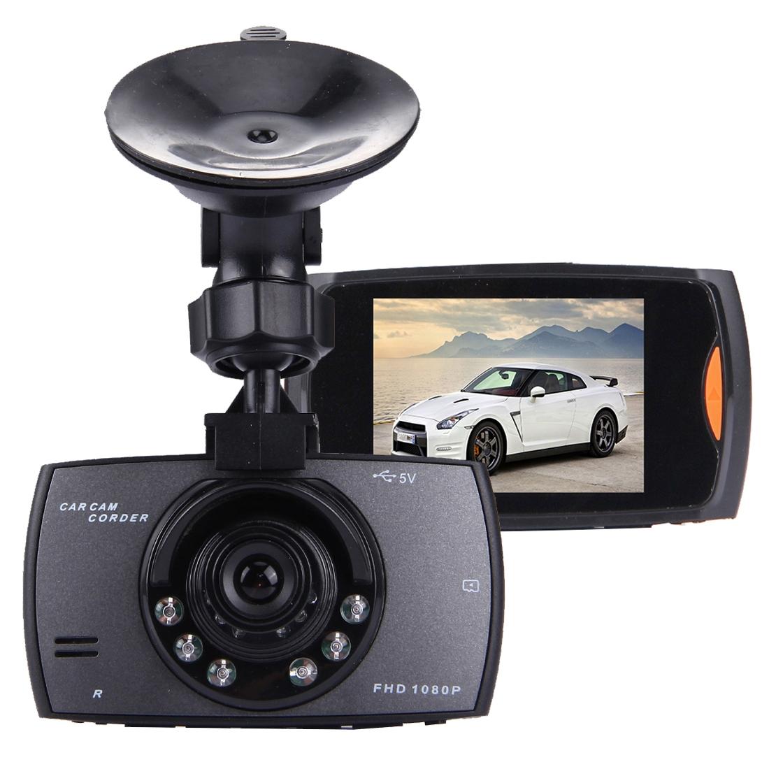 2.7 Lcd Car Dvr Camera with 480p Resolution and 120 Degree Wide Angle View