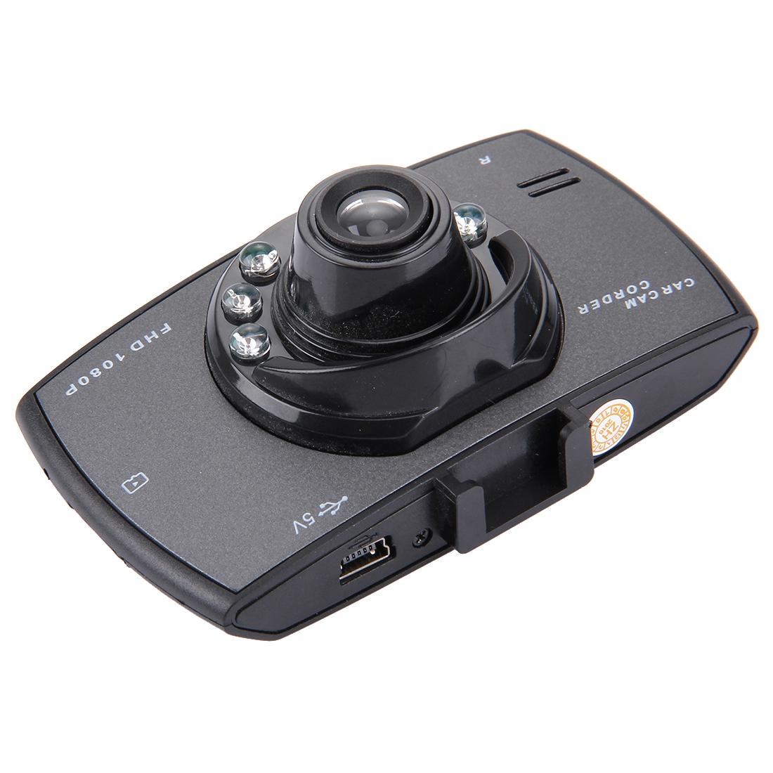 2.7 Lcd Car Dvr Camera with 480p Resolution and 120 Degree Wide Angle View