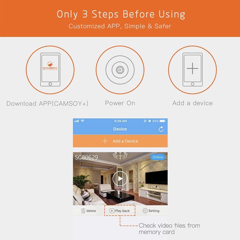 Smart Bluetooth Camera With Hd Night Vision And Wifi Remote Monitoring