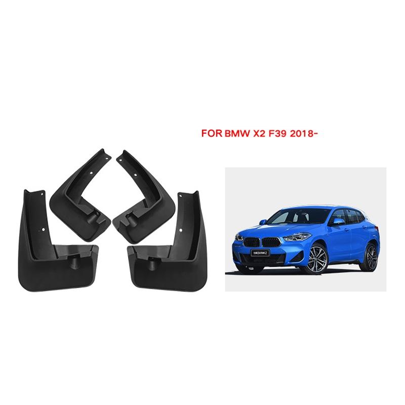 For Bmw X2 F39 2018-2023 4Pcs / Set Car Auto Soft Plastic Splash Flaps Fender Guard