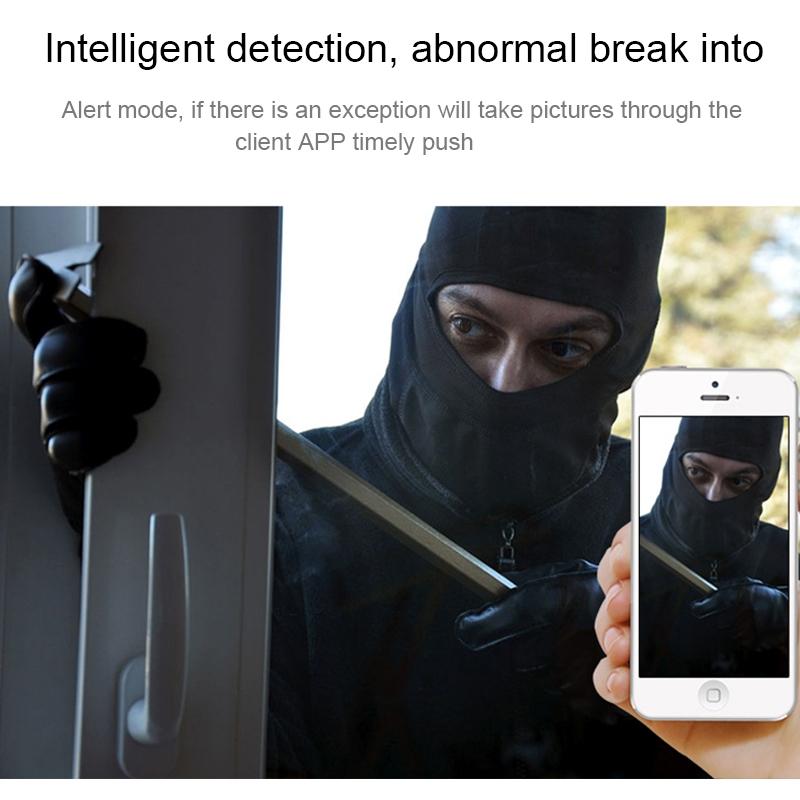 360 Degree Infrared Ip Camera With 1.3Mp Lens - Motion Detection E-Mail Alarm Tf Card App Push - 10M Ir Distance