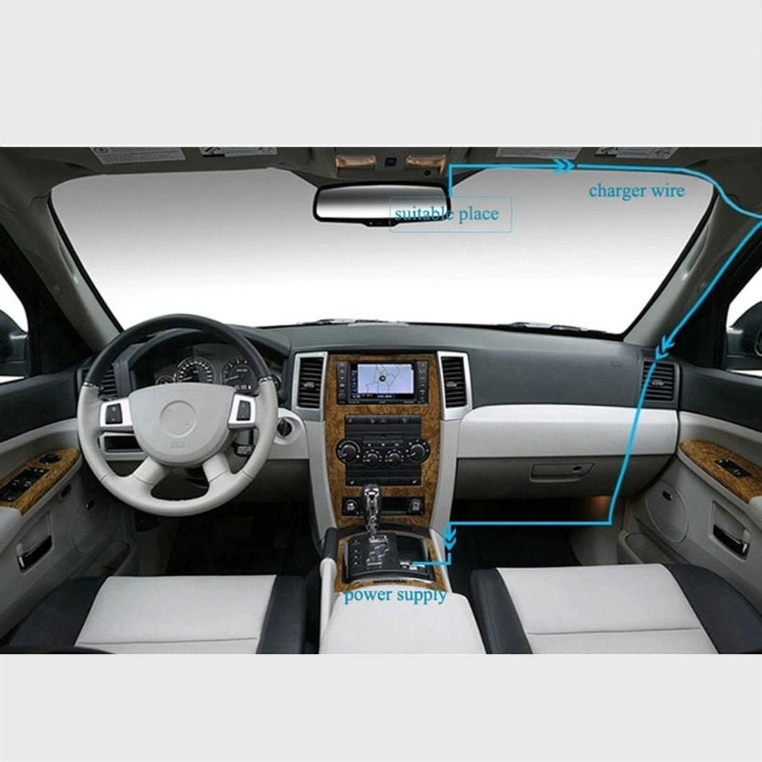 3.0 Lcd Car Dvr Camera with 720p Hd 3.0mp 170 Degree Wide Angle View