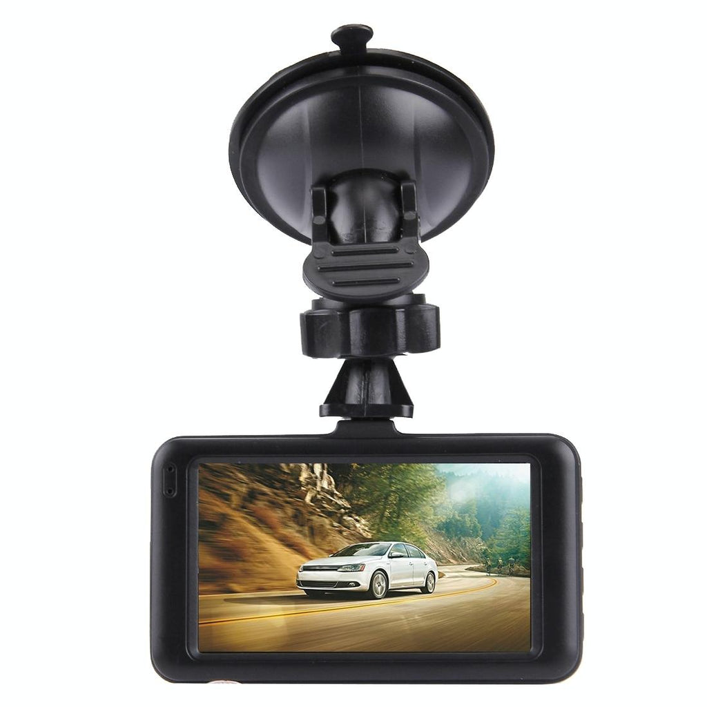 3.0 Lcd Car Dvr Camera with 720p Hd 3.0mp 170 Degree Wide Angle View