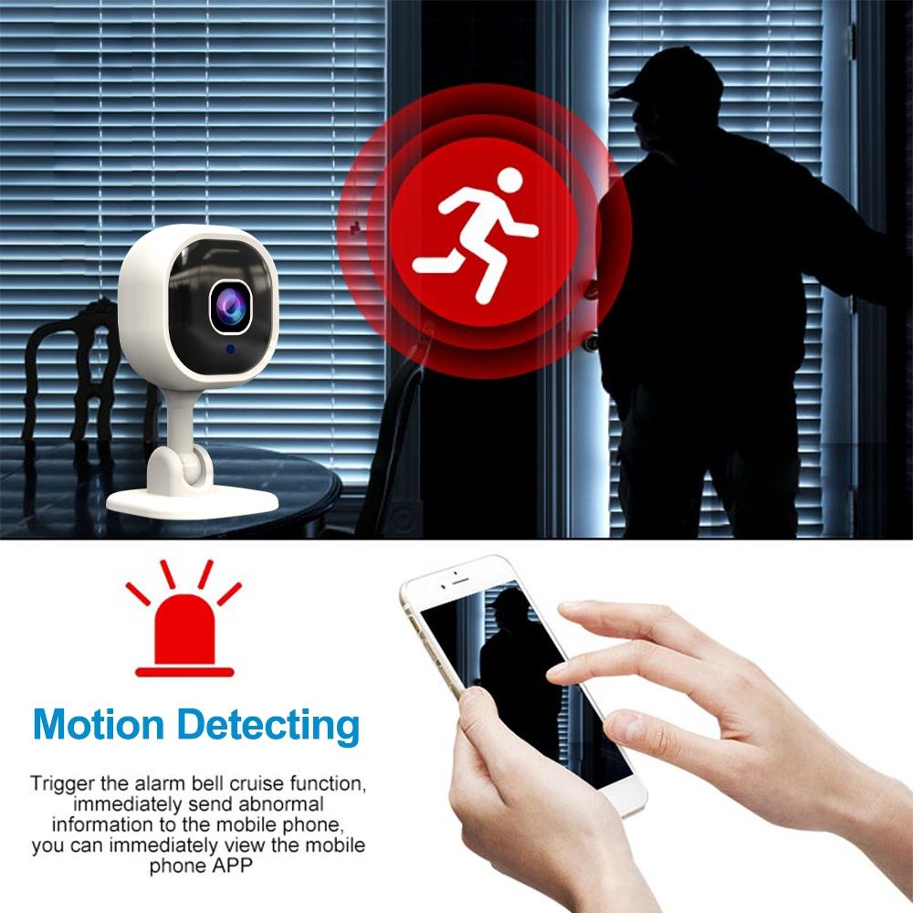 Wireless Camera With Motion Detection Two-Way Audio Night Vision