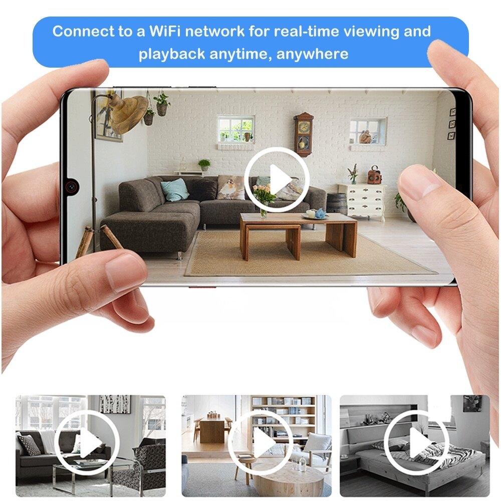 Wireless Smart Camera With Motion Detection And Night Vision