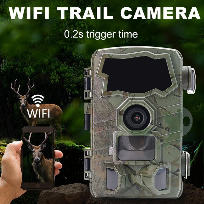 4K Wifi Hunting Trail Camera With 2.4 Tft Screen