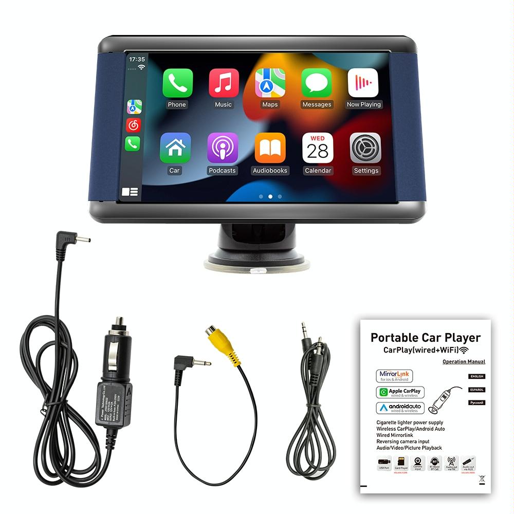 7 Inch Car Mp5 Player With Carplay & Tablet Monitor