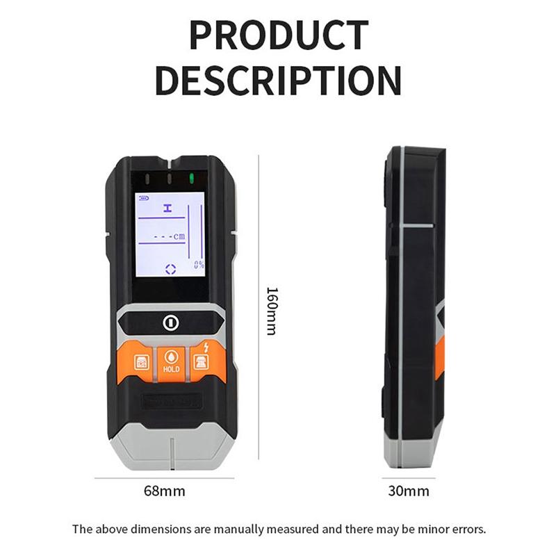 4-in-1 Wall Wiring Wood Metal Detector - Gd216