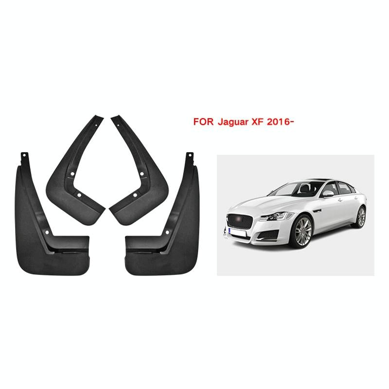 For Jaguar Xf 2016 4Pcs / Set Car Auto Soft Plastic Splash Flaps Fender Guard
