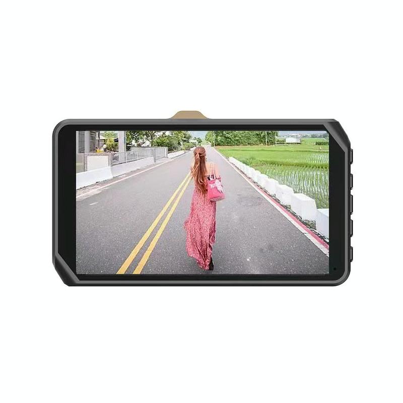 4 Hd 1080p Dual-lens Car Recorder with Night Vision
