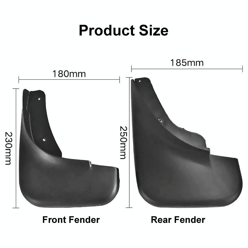 For Volkswagen Bora 2003-2008 4Pcs / Set Car Auto Soft Plastic Splash Flaps Fender Guard